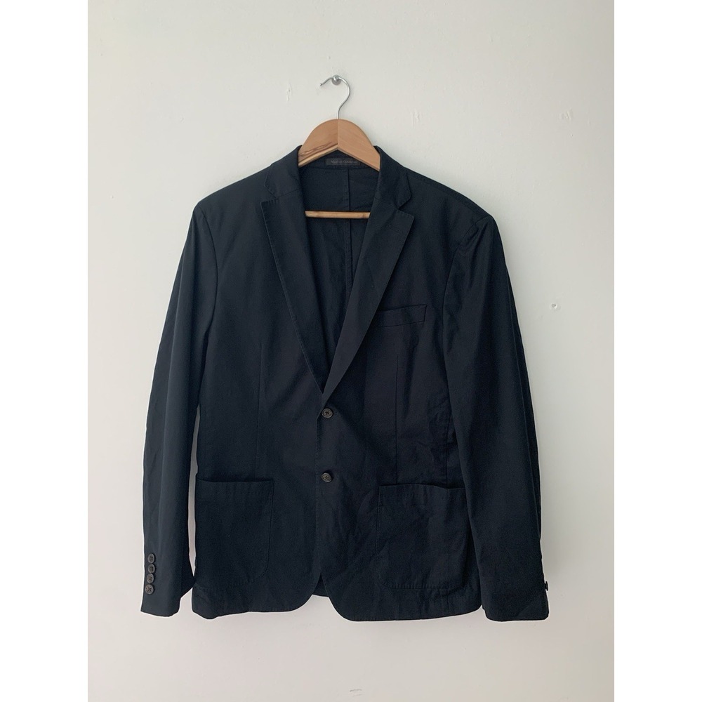 Todd Snyder New York Mayfair Fit Blazer 40R Black Prep Ivy Academia Wear To Work